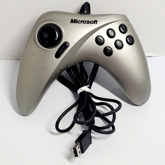 1999 Microsoft SideWinder Game Pad Pro X04-63237 USB Wired UNTESTED SOLD AS-IS S - Picture 1 of 6
